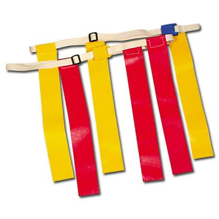 COLLEGIATE PACIFIC Triple Threat Flag Football Belt Yellow Small 1149524
